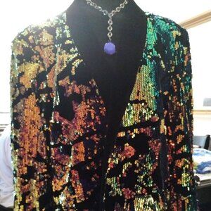 Vintage Sequin Blazer
